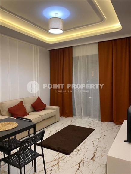 Modern, furnished apartment one and a half kilometers from the sea, in a prestigious area of Alanya - Upper Oba-id-6341-photo-1