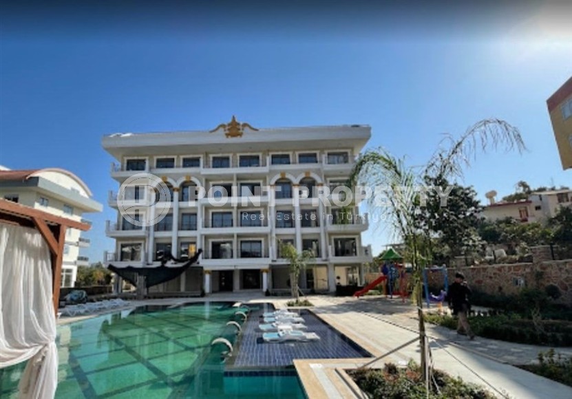 Modern, furnished apartment one and a half kilometers from the sea, in a prestigious area of Alanya - Upper Oba-id-6341-photo-15