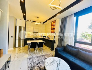 Стильная квартира, с мебелью и бытовой техникой, в 300 метрах от моря, в самом центре Аланьи-id-6342-фото-2