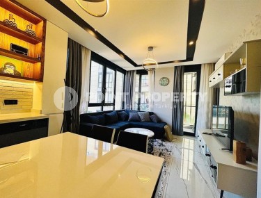 Стильная квартира, с мебелью и бытовой техникой, в 300 метрах от моря, в самом центре Аланьи-id-6342-фото-3