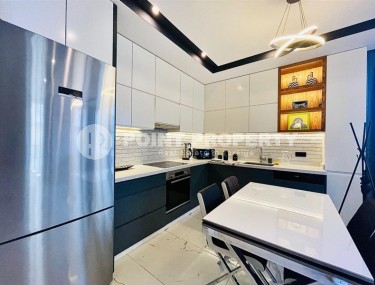 Стильная квартира, с мебелью и бытовой техникой, в 300 метрах от моря, в самом центре Аланьи-id-6342-фото-4