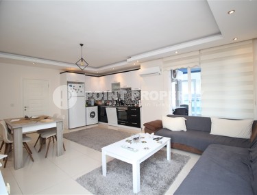 Apartment with furniture and household appliances, 650 meters from the sea, in the center of the Tosmur district-id-6348-photo-1