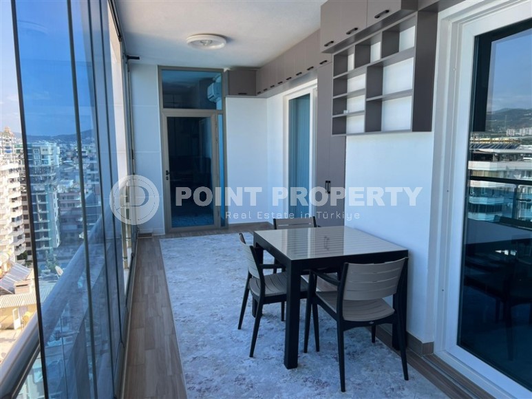 Panoramic apartment with views of the Taurus Mountains, on the 11th floor, in the center of Mahmutlar-id-6350-photo-9