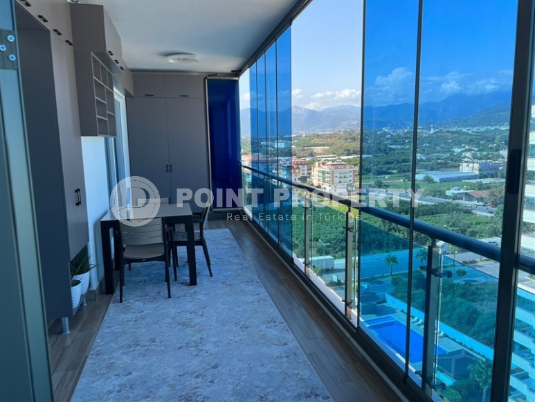 Panoramic apartment with views of the Taurus Mountains, on the 11th floor, in the center of Mahmutlar-id-6350-photo-10