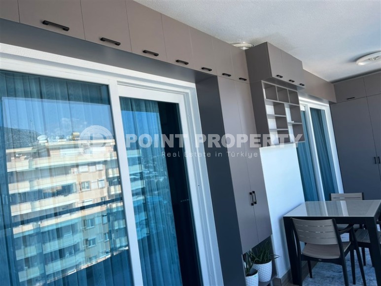 Panoramic apartment with views of the Taurus Mountains, on the 11th floor, in the center of Mahmutlar-id-6350-photo-12
