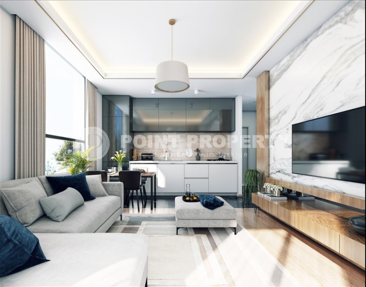 Апартаменты в строящемся жилом комплексе, в зеленом, экологически чистом районе Аланьи - Газипаша-id-6360-фото-2