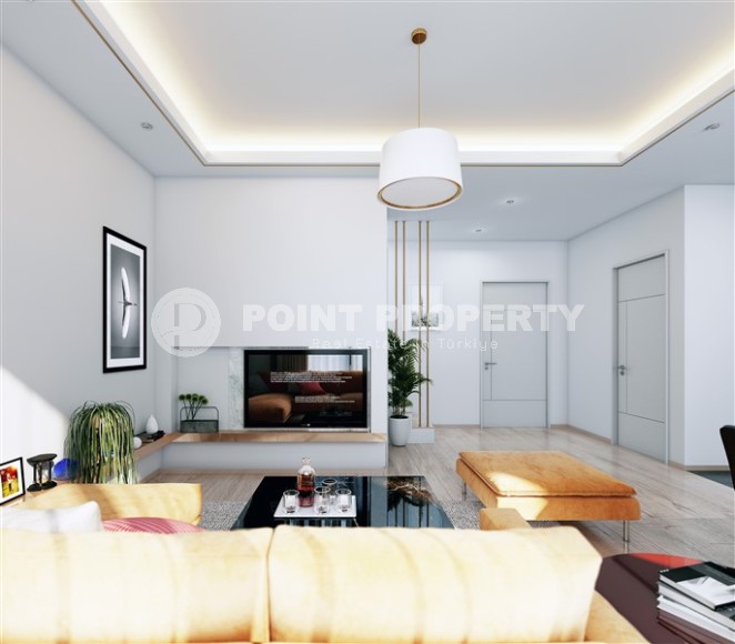 Апартаменты в строящемся жилом комплексе, в зеленом, экологически чистом районе Аланьи - Газипаша-id-6360-фото-5