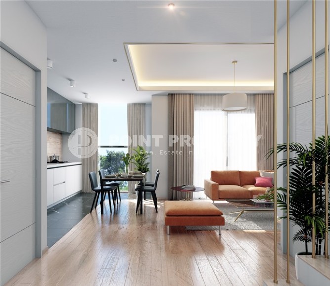 Апартаменты в строящемся жилом комплексе, в зеленом, экологически чистом районе Аланьи - Газипаша-id-6360-фото-6