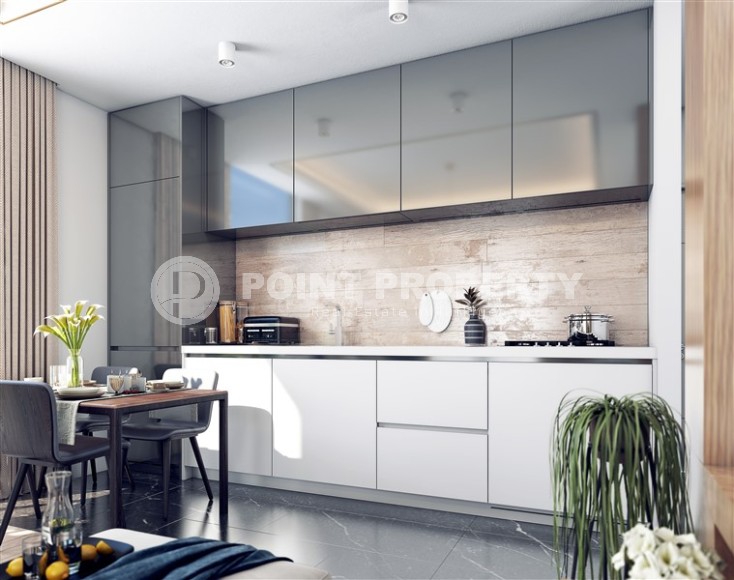 Апартаменты в строящемся жилом комплексе, в зеленом, экологически чистом районе Аланьи - Газипаша-id-6360-фото-7