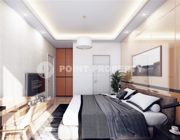 Апартаменты в строящемся жилом комплексе, в зеленом, экологически чистом районе Аланьи - Газипаша-id-6360-фото-9