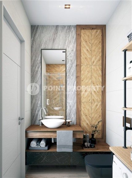 Апартаменты в строящемся жилом комплексе, в зеленом, экологически чистом районе Аланьи - Газипаша-id-6360-фото-10