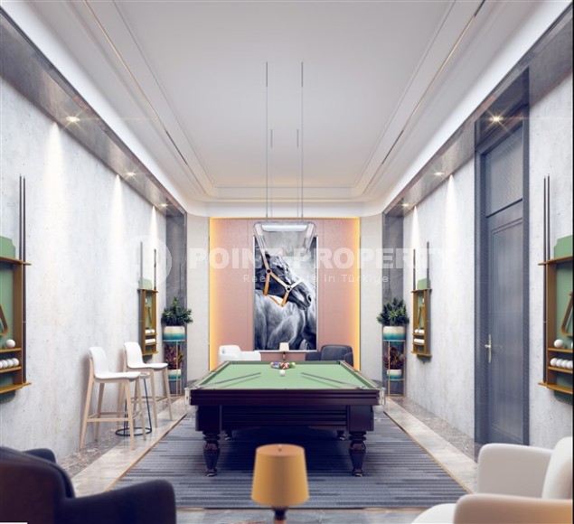 Апартаменты в строящемся жилом комплексе, в зеленом, экологически чистом районе Аланьи - Газипаша-id-6360-фото-13