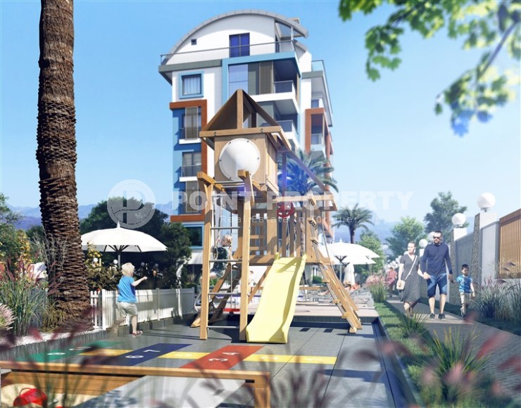 Апартаменты в строящемся жилом комплексе, в зеленом, экологически чистом районе Аланьи - Газипаша-id-6360-фото-18