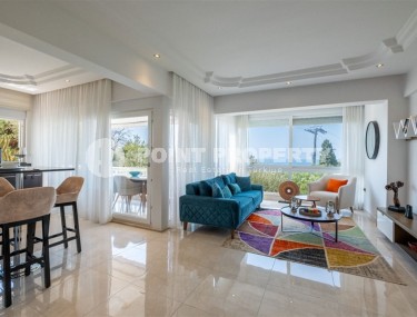 Атмосферная, стильная квартира с видом на море, в самом центре популярного Средиземноморского курорта - Аланья-id-6366-фото-2