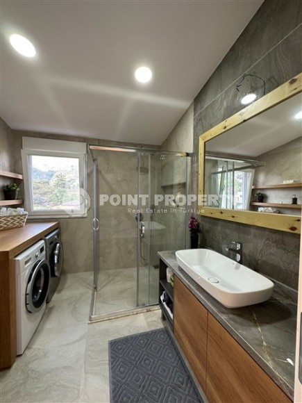 Большая двухуровневая квартира 3+1, на площади 220 м2, с панорамным видом на горы-id-6369-фото-12