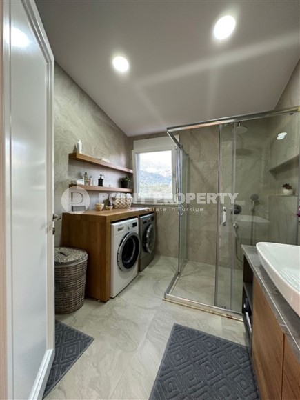 Большая двухуровневая квартира 3+1, на площади 220 м2, с панорамным видом на горы-id-6369-фото-13