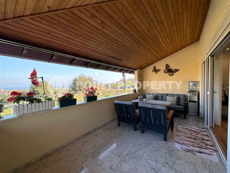 Большая двухуровневая квартира 3+1, на площади 220 м2, с панорамным видом на горы-id-6369-фото-14