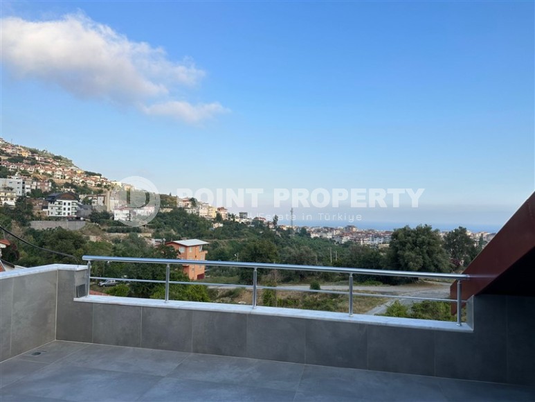 Большая двухуровневая квартира 3+1, на площади 220 м2, с панорамным видом на горы-id-6369-фото-17