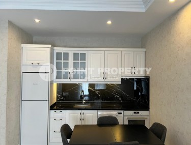 Современная квартира 1+1, общей площадью 60 м2, на первой линии от моря, в центре района Кестель-id-6374-фото-3