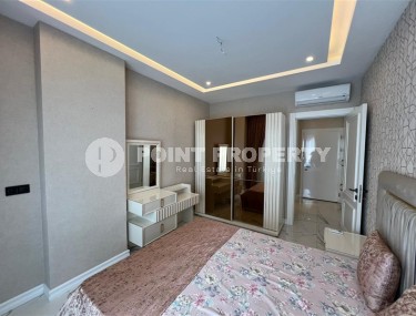 Современная квартира 1+1, общей площадью 60 м2, на первой линии от моря, в центре района Кестель-id-6374-фото-4