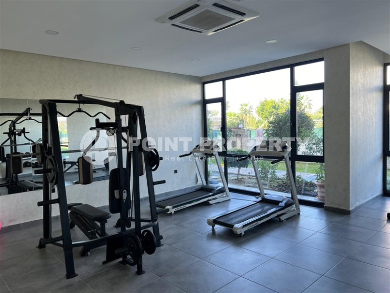 Современная квартира 1+1, общей площадью 60 м2, на первой линии от моря, в центре района Кестель-id-6374-фото-11