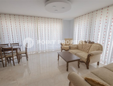 Видовой четырехкомнатный пентхаус, 120м² в уютной резиденции в районе Алании Конаклы-id-1501-фото-3