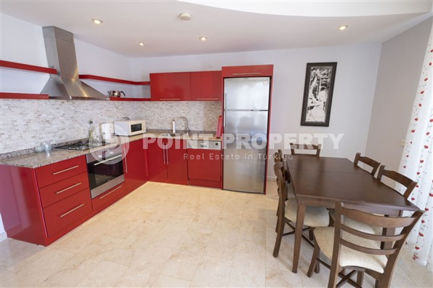 Видовой четырехкомнатный пентхаус, 120м² в уютной резиденции в районе Алании Конаклы-id-1501-фото-6