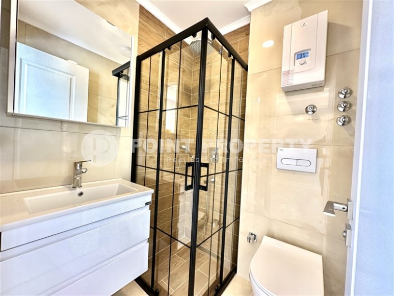 Квартира с высококлассной чистовой отделкой, в 350 метрах от моря, в центре района Махмутлар-id-6378-фото-9