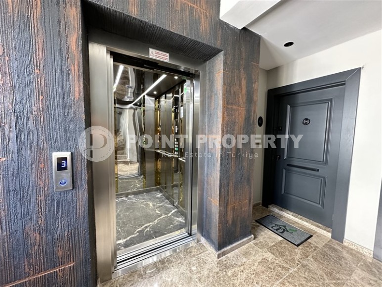 Квартира с высококлассной чистовой отделкой, в 350 метрах от моря, в центре района Махмутлар-id-6378-фото-11