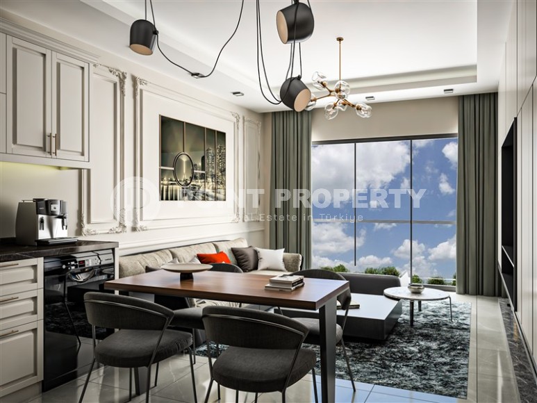 Небольшая квартира в жилом комплексе на завершающем этапе строительства, в 850 метрах от моря-id-6388-фото-4