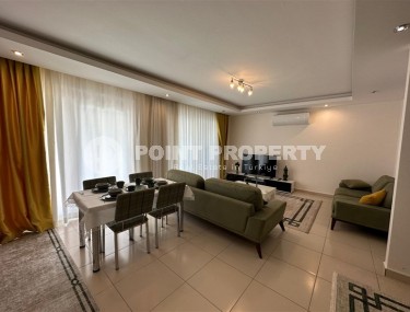 Modern duplex apartment with a spacious outdoor terrace, on the 1st and 2nd floors, in the center of the prestigious area of Alanya - Kestel-id-6389-photo-1