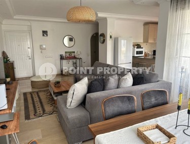 Уютная, современная квартира в 850 метрах от моря, в благоустроенном, живописном районе Аланьи - Тосмур-id-6392-фото-3