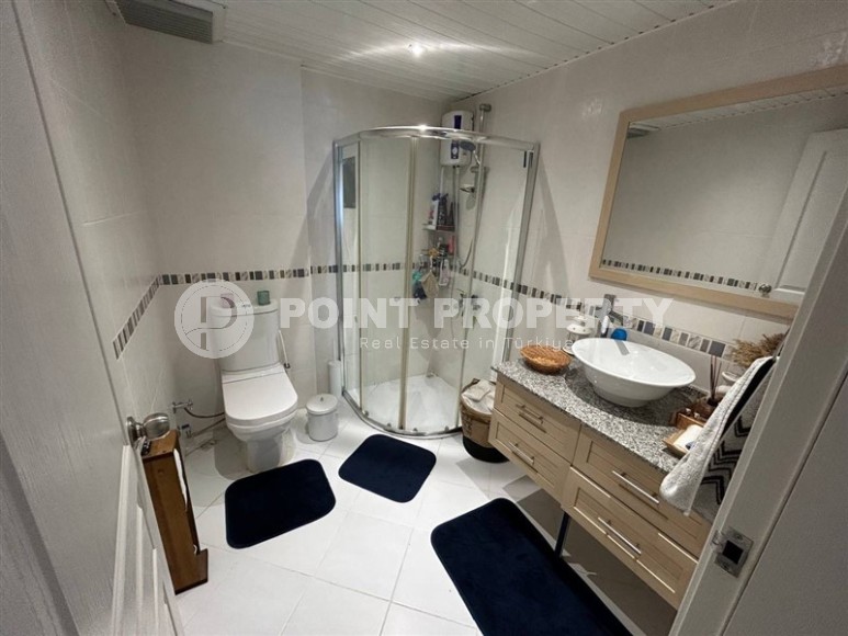 Уютная, современная квартира в 850 метрах от моря, в благоустроенном, живописном районе Аланьи - Тосмур-id-6392-фото-12