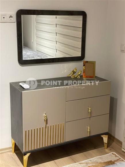 Стильная двухуровневая квартира с дизайнерским ремонтом, на 5-м этаже с мансардой, в живописном, спокойном районе Аланьи - Демирташ-id-6396-фото-13