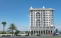 Luxury apartments in a complex with an excellent location, the center of the Mahmutlar district. 700 meters to the sea.-id-1068-photo-3