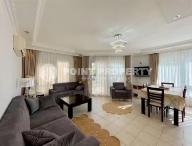 Cozy apartment with sea views, on the 1st floor, in a building built in 2007, a short walk from the center of Alanya-id-6402-photo-1