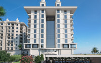 Luxury apartments in a complex with an excellent location, the center of the Mahmutlar district. 700 meters to the sea.-id-1068-photo-4