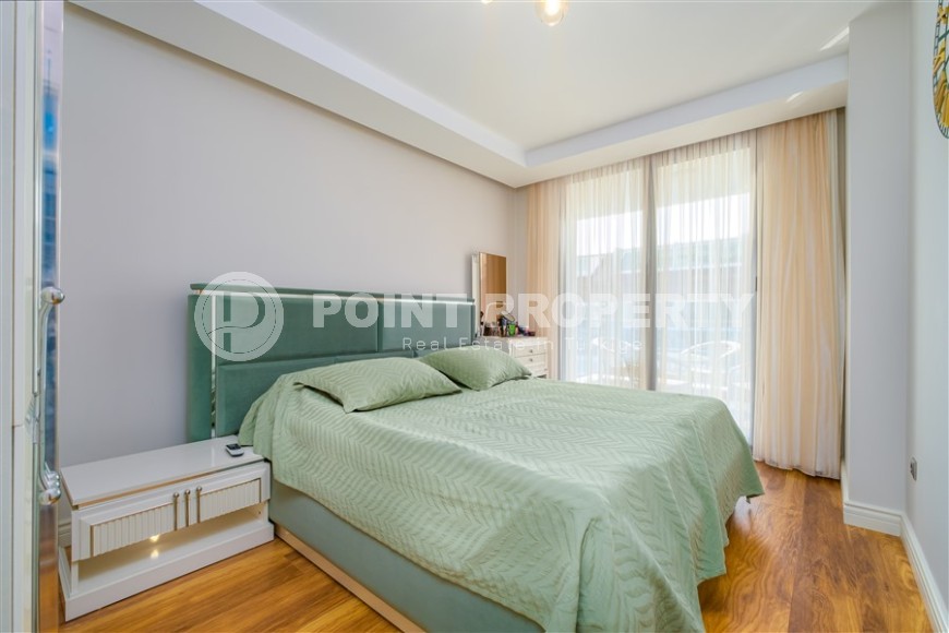 Стильная квартира с видом море, на 4-м этаже, в комфортабельном жилом комплексе, построенном в 2019 году-id-6405-фото-5