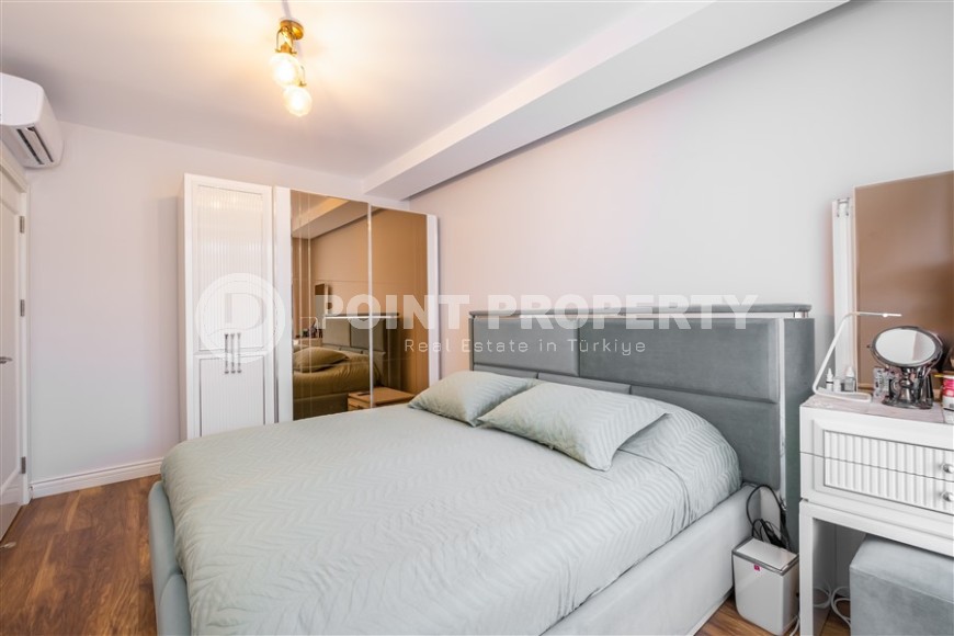 Стильная квартира с видом море, на 4-м этаже, в комфортабельном жилом комплексе, построенном в 2019 году-id-6405-фото-6