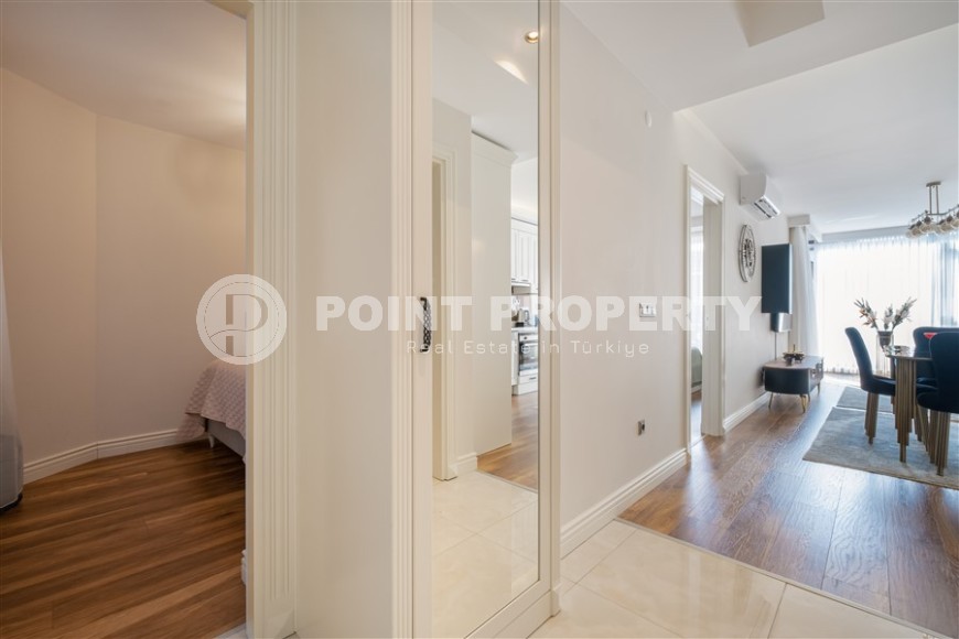 Стильная квартира с видом море, на 4-м этаже, в комфортабельном жилом комплексе, построенном в 2019 году-id-6405-фото-8