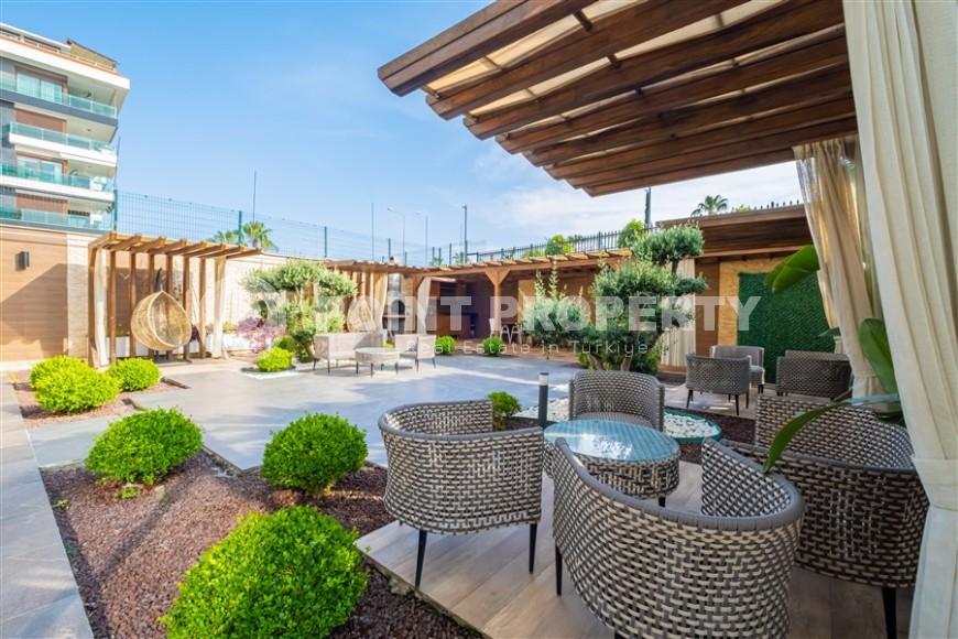 Стильная квартира с видом море, на 4-м этаже, в комфортабельном жилом комплексе, построенном в 2019 году-id-6405-фото-23