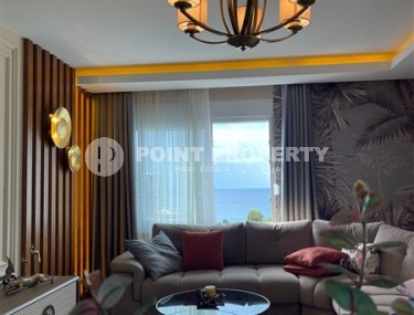 Panoramic apartment with sea views, on the 10th floor in a residential complex built in 2015, in the center of Mahmutlar district-id-6408-photo-2