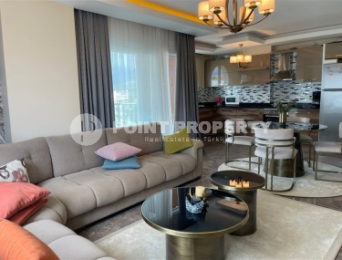 Panoramic apartment with sea views, on the 10th floor in a residential complex built in 2015, in the center of Mahmutlar district-id-6408-photo-3