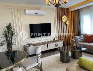 Panoramic apartment with sea views, on the 10th floor in a residential complex built in 2015, in the center of Mahmutlar district-id-6408-photo-4