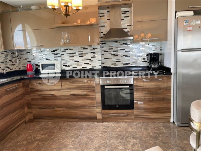 Panoramic apartment with sea views, on the 10th floor in a residential complex built in 2015, in the center of Mahmutlar district-id-6408-photo-5