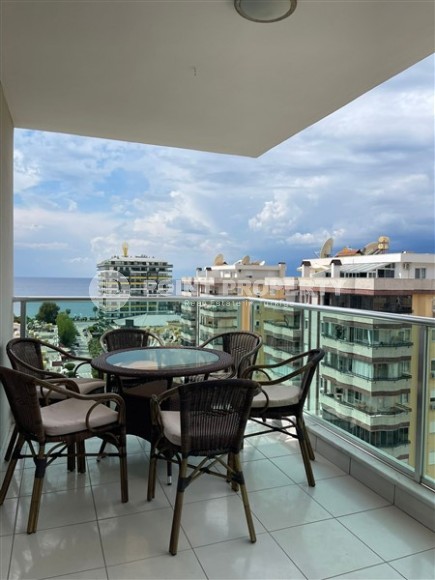 Panoramic apartment with sea views, on the 10th floor in a residential complex built in 2015, in the center of Mahmutlar district-id-6408-photo-13