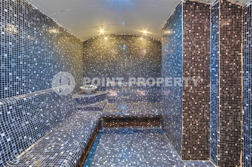 Panoramic apartment with sea views, on the 10th floor in a residential complex built in 2015, in the center of Mahmutlar district-id-6408-photo-17