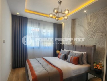 Новая квартира с современным дизайном, мебелью и бытовой техникой, в уютном, живописном районе Аланьи - Каргыджак-id-6409-фото-4