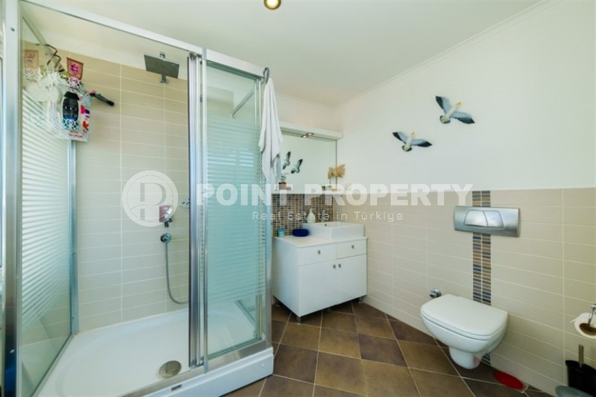 Панорамная двухуровневая квартира с видом на море, в живописном районе Аланьи - Конаклы-id-6412-фото-10