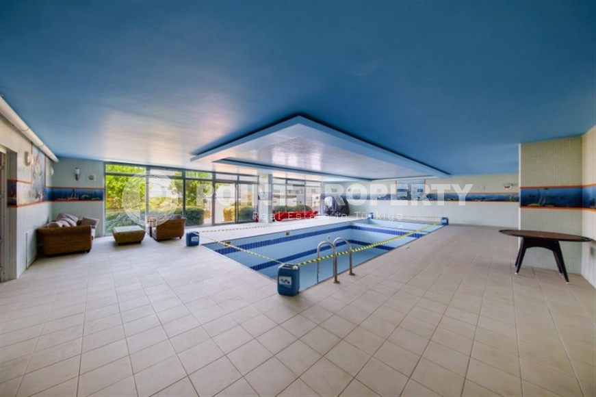 Панорамная двухуровневая квартира с видом на море, в живописном районе Аланьи - Конаклы-id-6412-фото-19